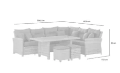 a casa mia Garten-Loungeset Bregenz