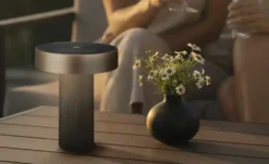 Akku Solar Tischleuchte