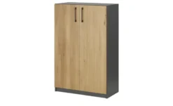 Aktenschrank mit Massivholzfront SOLIDLine