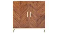 Barschrank aus Massivholz