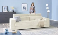Big Sofa in modernem Breitcord