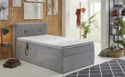Boxbett elektrisch mit Stauraum