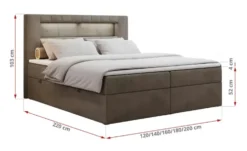 Boxbett mit Bettkasten