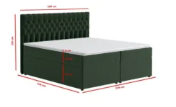 Boxbett mit Bettkasten