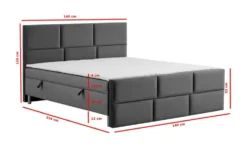Boxbett mit Bettkasten