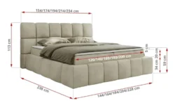 Boxbett mit Bettkasten