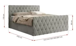 Boxbett mit Bettkasten