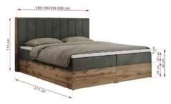 Boxbett mit Bettkasten