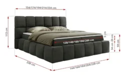 Boxbett mit Bettkasten