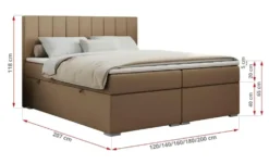 Boxbett mit Bettkasten