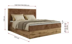 Boxbett mit Bettkasten