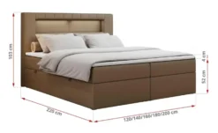 Boxbett mit Bettkasten
