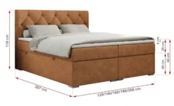 Boxbett mit Bettkasten