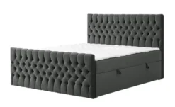 Boxbett mit Bettkasten und Fußteil