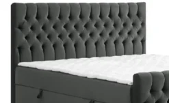 Boxbett mit Bettkasten und Fußteil