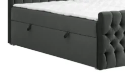 Boxbett mit Bettkasten und Fußteil