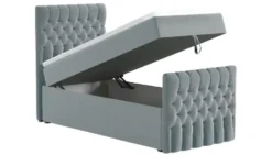 Boxbett mit Bettkasten und Fußteil