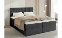 Boxbett mit Bettkasten und Topper