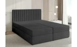 Boxbett mit Bettkasten und Topper