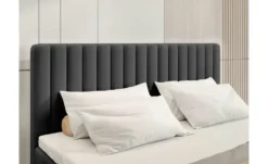 Boxbett mit Bettkasten und Topper