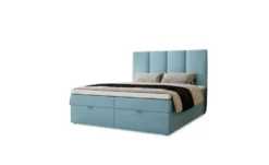 Boxbett mit Stauraum
