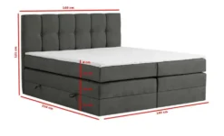 Boxspringbett mit Bettkasten
