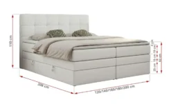 Boxspringbett mit Bettkasten