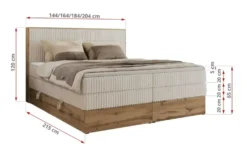 Boxspringbett mit Bettkasten
