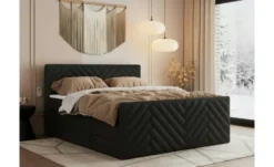Boxspringbett mit Bettkasten