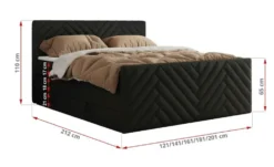 Boxspringbett mit Bettkasten
