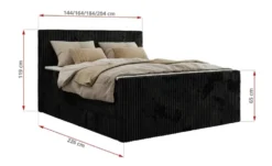 Boxspringbett mit Bettkasten