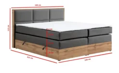 Boxspringbett mit Bettkasten