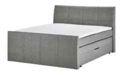 Boxspringbett mit Bettkasten und Topper
