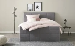 Boxspringbett mit Bettkasten und Topper