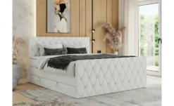Boxspringbett mit Bettkasten