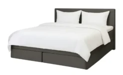 Boxspringbett 180x200 in anthrazit