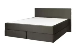 Boxspringbett 180x200 in anthrazit