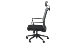 Bürodrehstuhl mit Kopfstütze