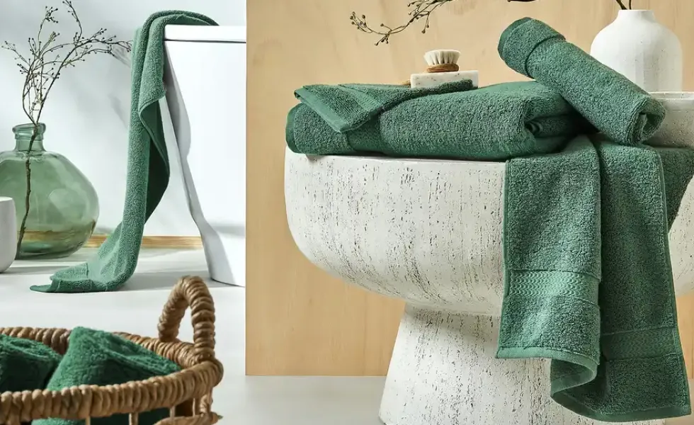 Como Green Duschtuch Kuschel Wuschel Neu