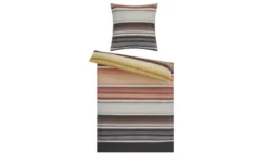 como Satin Bettwäsche Vintage Blossom Stripes