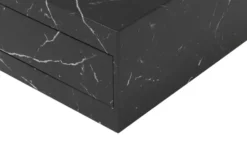 Couchtisch in Marmor-Optik schwarz