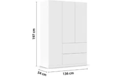 Drehtürenschrank