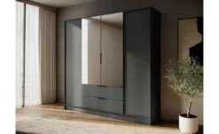 Drehtürenschrank 206 cm breit
