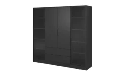 Drehtürenschrank mit 2 Schubladen