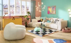 Ecksofa beidseitig montierbar London