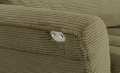 Ecksofa mit elektrischer Sitztiefenverstellung