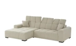 Ecksofa mit elektrischer Sitztiefenverstellung