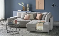 Ecksofa mit pflegeleichtem Bezug Arissa de Luxe