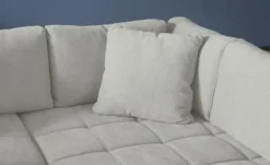 Ecksofa mit pflegeleichtem Bezug Arissa de Luxe