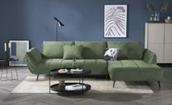 Ecksofa mit Sitztiefenverstellung Carly